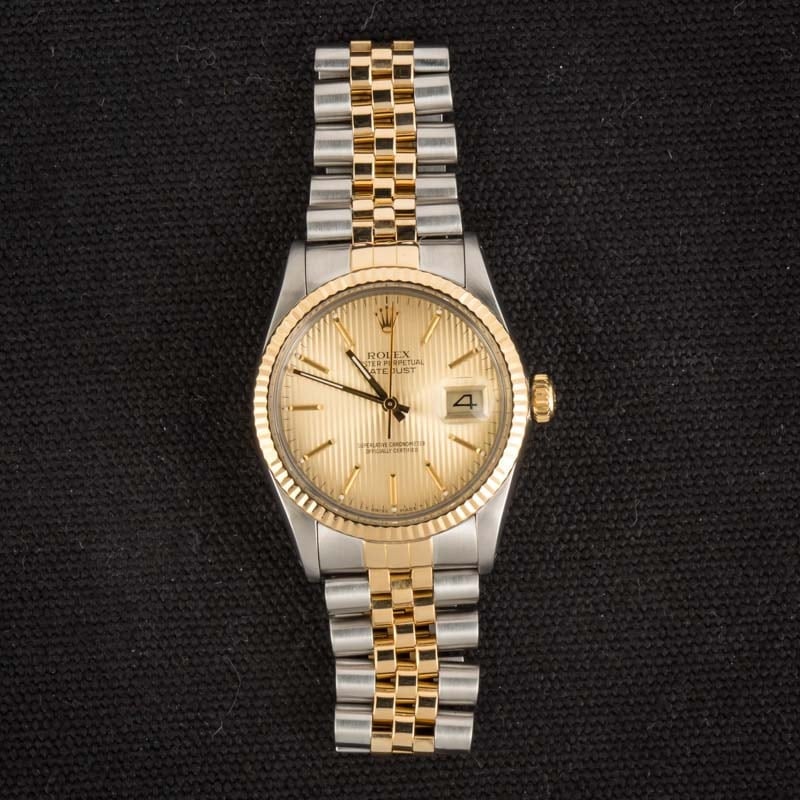 Datejust Rolex 16013 Tapestry Dial