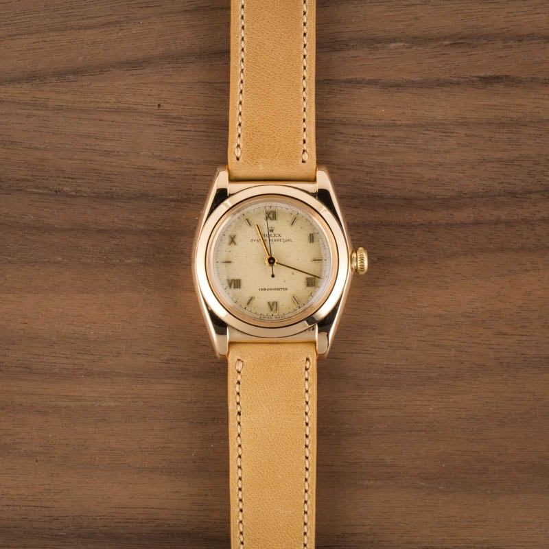 Vintage Rolex Oyster Perpetual 3131 Bubbleback