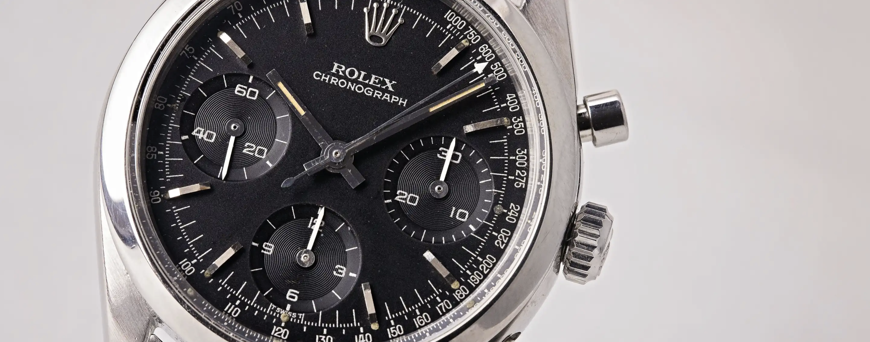 Rolex watch close-up