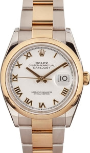 Rolex Datejust 126203 Stainless Steel & 18k Yellow Gold