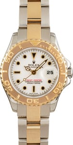 Rolex Yacht-Master 29MM Steel & 18k Gold, Timing Bezel White Dial, Rolex Papers (1999)