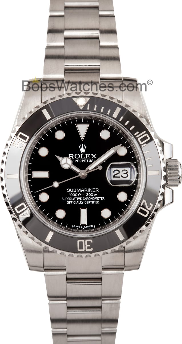 how many mm is a rolex submariner