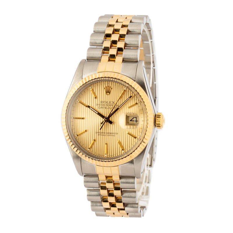 Datejust Rolex 16013 Tapestry Dial