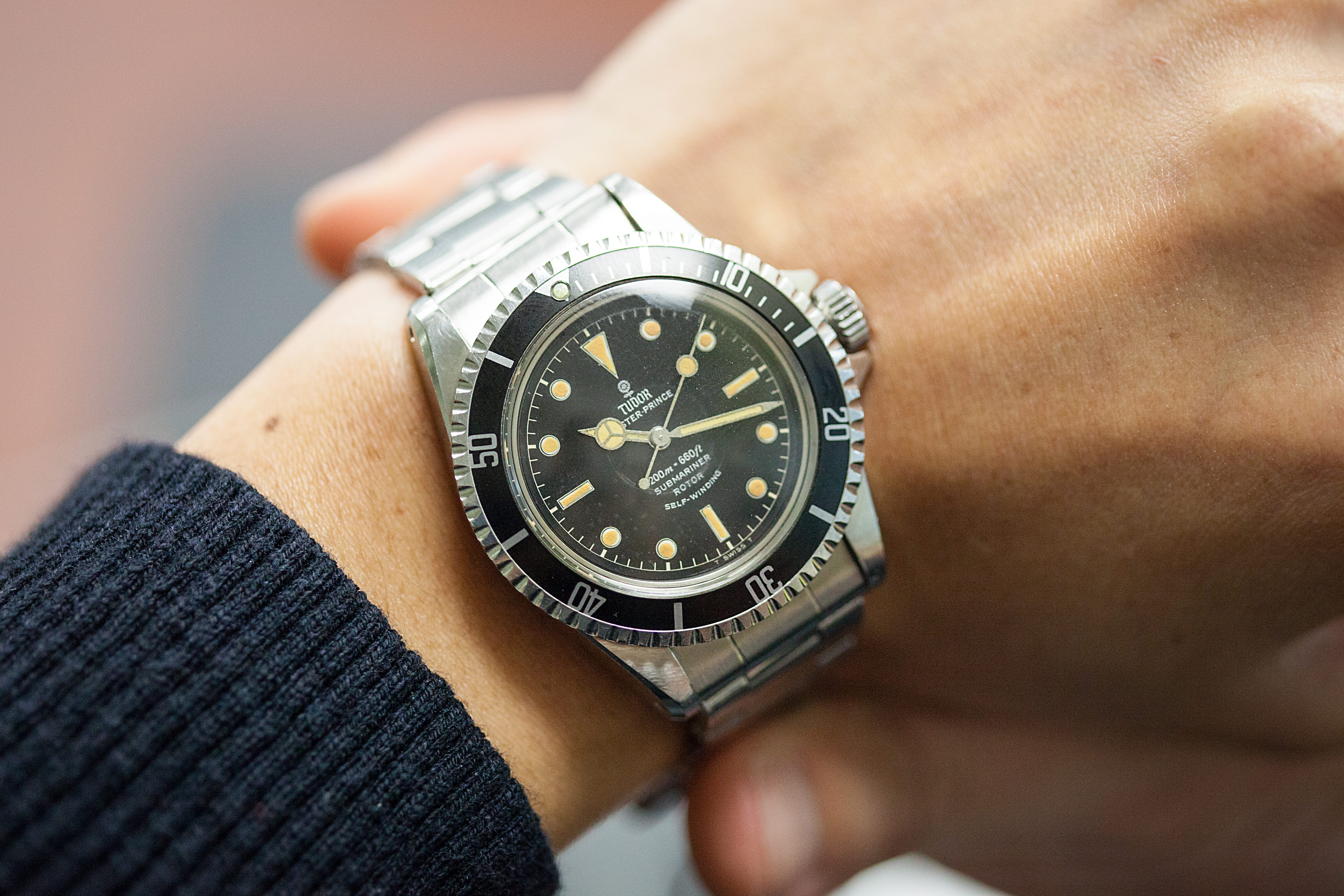 Tudor Submariner 7928 On Wrist