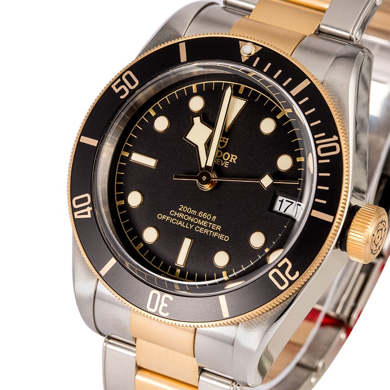 Tudor Heritage Black Bay N Two Tone Watch