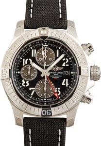 Breitling Avenger Chronograph GMT 45 Black Arabic Dial