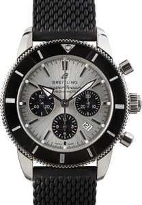 Breitling Superocean Heritage B01 Chronograph 44 Silver Dial