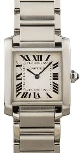 Cartier Tank Francaise Steel