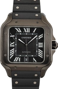 Santos De Cartier Watch Large ADLC Steel