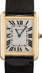 Cartier Tank Solo Yellow Gold