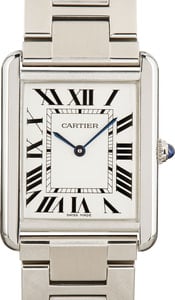 Cartier Tank Solo Large Stainless Steel
