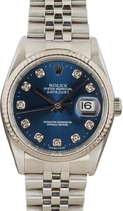 Rolex Datejust 16234 Diamond Dial