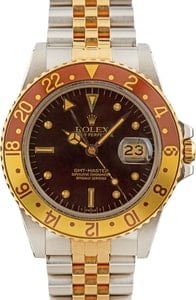 Vintage Rolex GMT-Master 16753 Root Beer Full Set