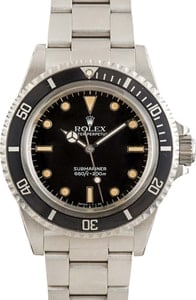 Vintage 1987 Rolex Submariner Ref 5513