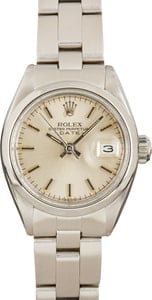 Rolex Date 6916 Silver Dial