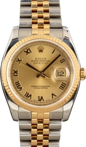 Datejust Rolex 116233 Roman Dial