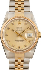 Used Rolex Datejust 16233 Diamond Dial