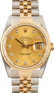 Rolex Datejust 16233 Diamond Dial