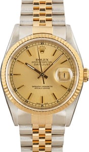 Used Rolex Datejust Jubilee 16233