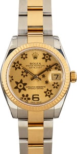 Mid-Size Rolex Datejust 178273 Two Tone Oyster