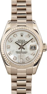 Ladies Rolex Datejust 179179 Diamond Dial