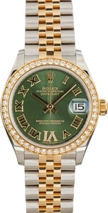 Rolex Datejust 278383 Green Dial