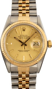 Datejust Rolex 16013 Champagne Dial