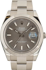 Pre-Owned Rolex Datejust 41 ref 126300 Steel Oyster