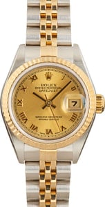 Used Rolex Datejust 79173 Champagne Dial