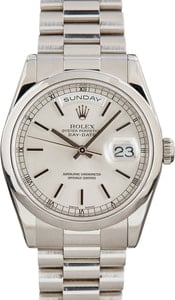 Rolex Day-Date Ref 118206 Platinum