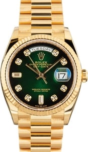 Rolex Day-Date 36 ref 128238 Yellow Gold