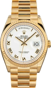 Rolex Day-Date President 128238 18k Yellow Gold