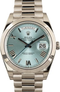 Rolex Day-Date 40 Ref 228206 Platinum