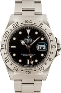 Rolex Explorer II Ref 16570 Black Dial