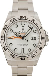 Rolex Explorer II 216570 White