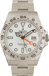 Rolex Explorer II Ref 226570 White Polar Dial