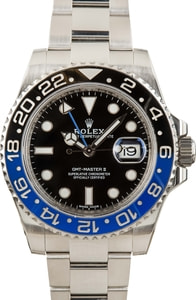 Rolex GMT-Master II Batman Bezel 116710blnr