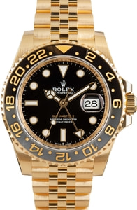 Rolex GMT-Master II Ref 126718 18k Yellow Gold Jubilee