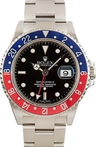 Pre-Owned Rolex GMT-Master II Ref 16710 Pepsi