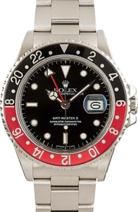 Rolex GMT-Master II Ref 16760 Stainless Steel Coke