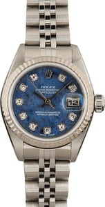 Ladies Rolex Datejust 79174 Blue Dial