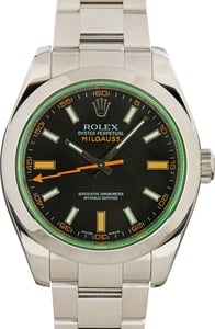 Rolex Milgauss 116400 Black Dial