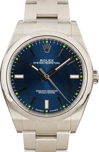 Rolex Oyster Perpetual 114300 Blue Dial