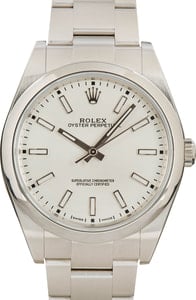 Rolex 114300 Oyster Perpetual White Dial