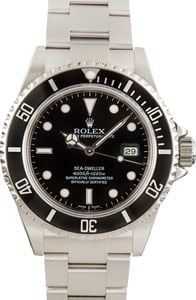 Mens Rolex Sea-Dweller Black 16600