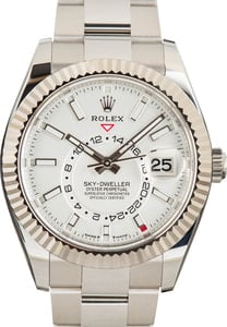 Pre-owned Rolex Sky-Dweller 336934 Stainless Steel