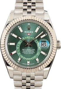 Rolex Sky-Dweller Ref 336934 Green Dial