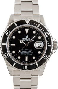 Rolex Submariner Ref 16610 Steel