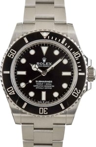 Rolex Submariner 124060 No Date