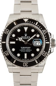 Mens Rolex Submariner 126610 Black Dial